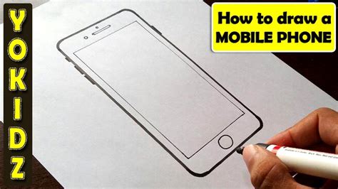 How to Draw a Phone .